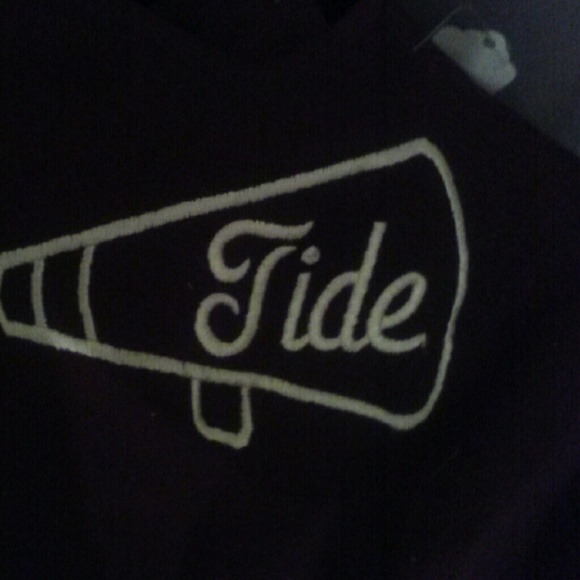 "Tide" cheerleader dress size 4t maroon and white - Picture 3 of 4